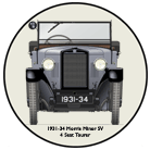 Morris Minor SV 4 Seat Tourer 1931-34 Coaster 6